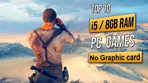 best games for i5 8gb ram without graphics card